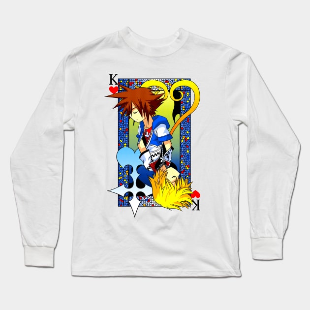 King of hearts Long Sleeve T-Shirt by CoinboxTees